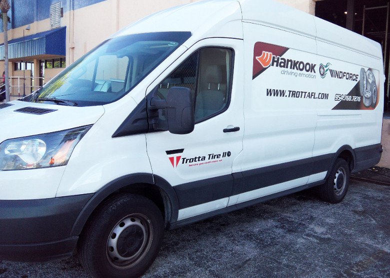 trotta tires delivery vehicles